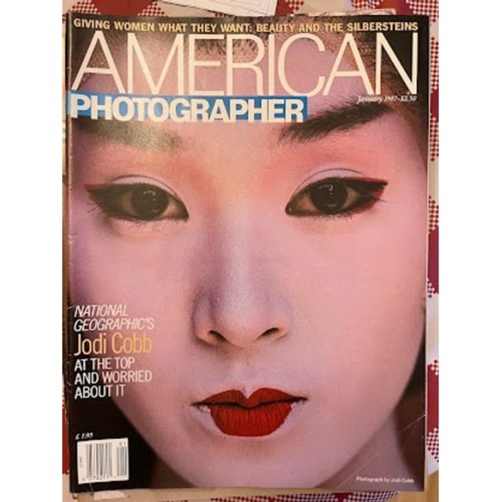 American Photographer Magazine January 1987 Jodi Cobb National Geographic Cover